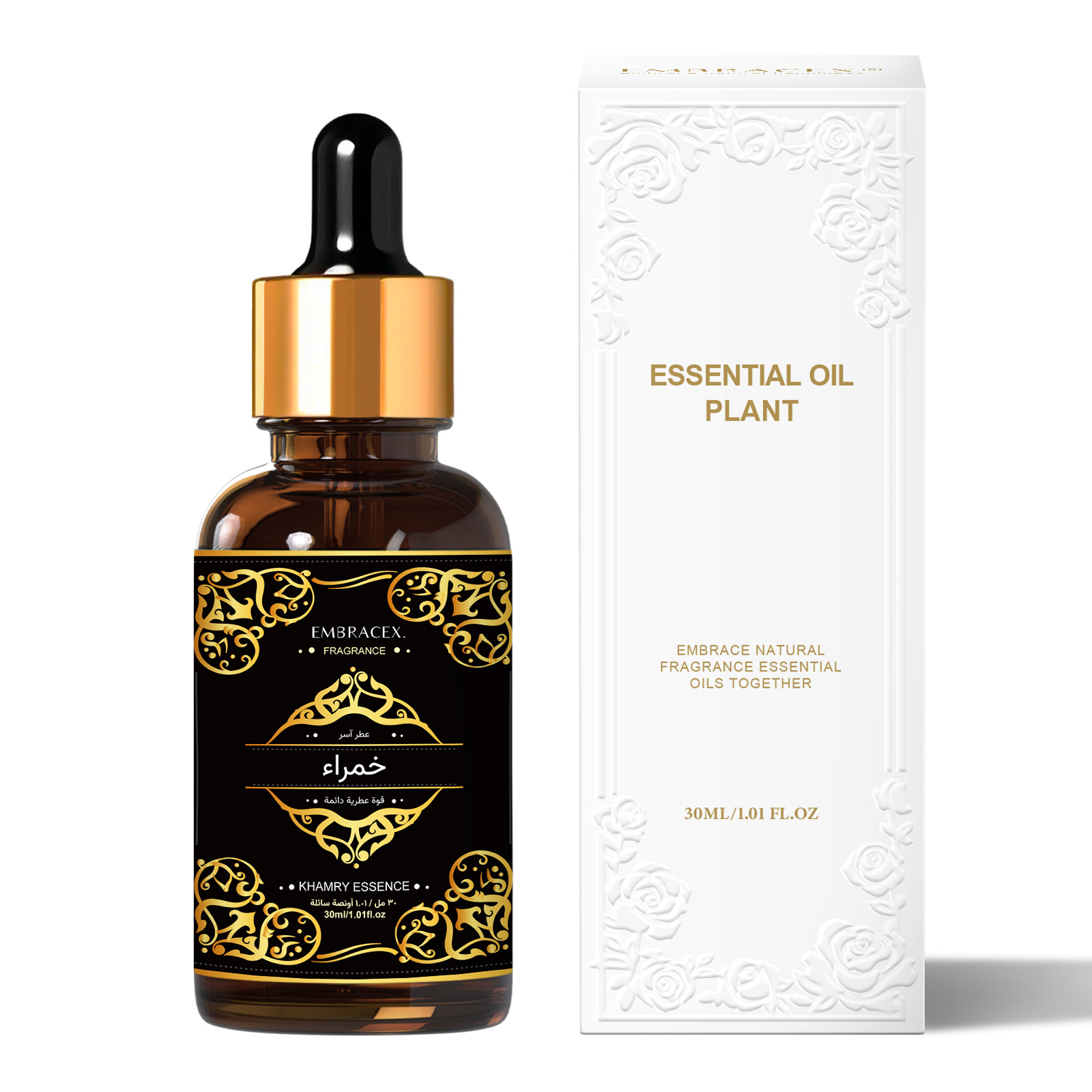 Essential Oil Blend - 30ml カムリーエッセンス エッセンシャルオイル خمراء イード・アル＝フィトルギフト アラビアンフレグランスオイル