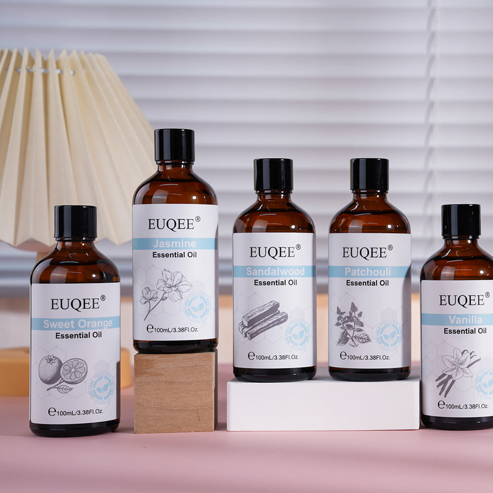 Essential Oil Blend - 30ml 100ml 純天然エッセンシャルオイル バニラ ジャスミン パチョリ