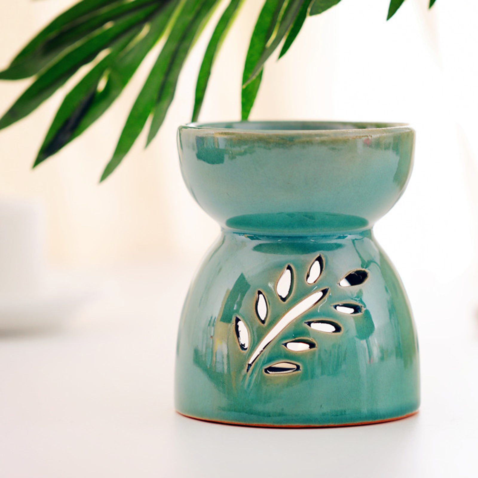 セラミックエッセンシャルオイルバーナー,ティーライトホルダー - Home Fragrance Oils For Oil Burners のレビューと価格