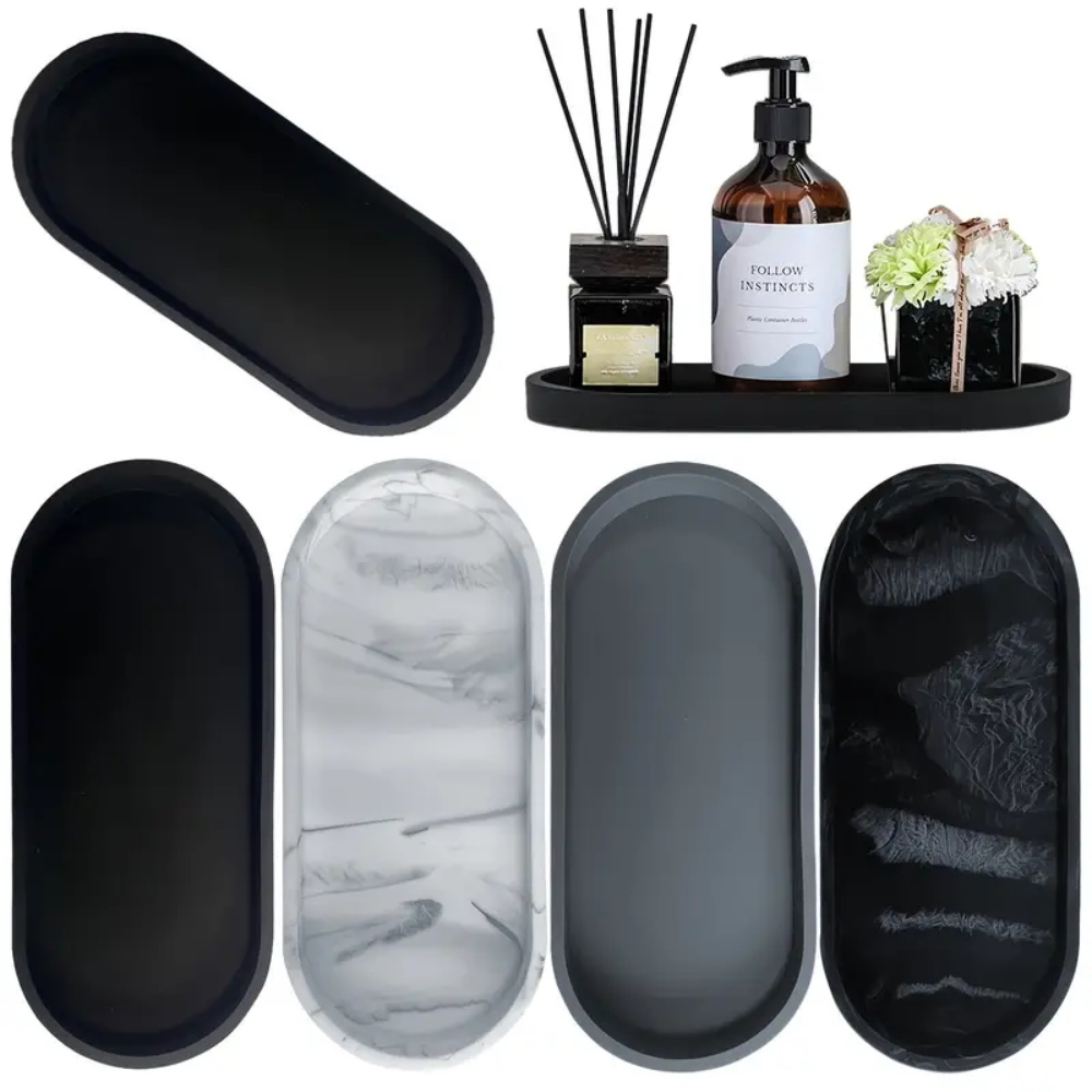 1Pc バスルームドレッシングシリコーントレイ、長方形食器洗 - Home Fragrance Gel のレビューと価格
