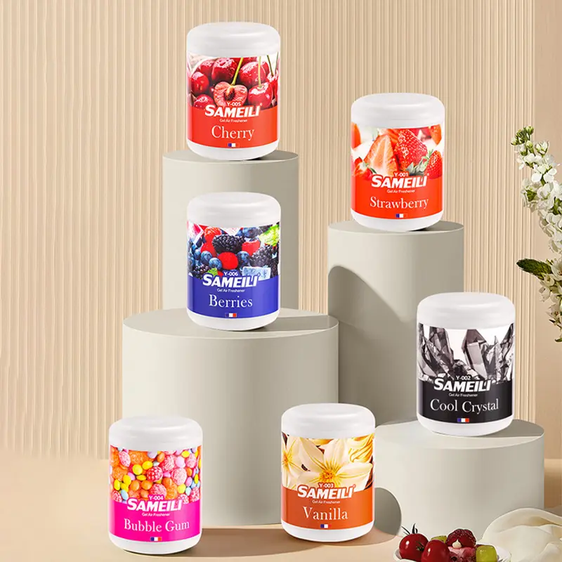 高級車用装飾カップホルダー 長持ちするローズの香り ホーム& - Home Fragrance Gel のレビューと価格