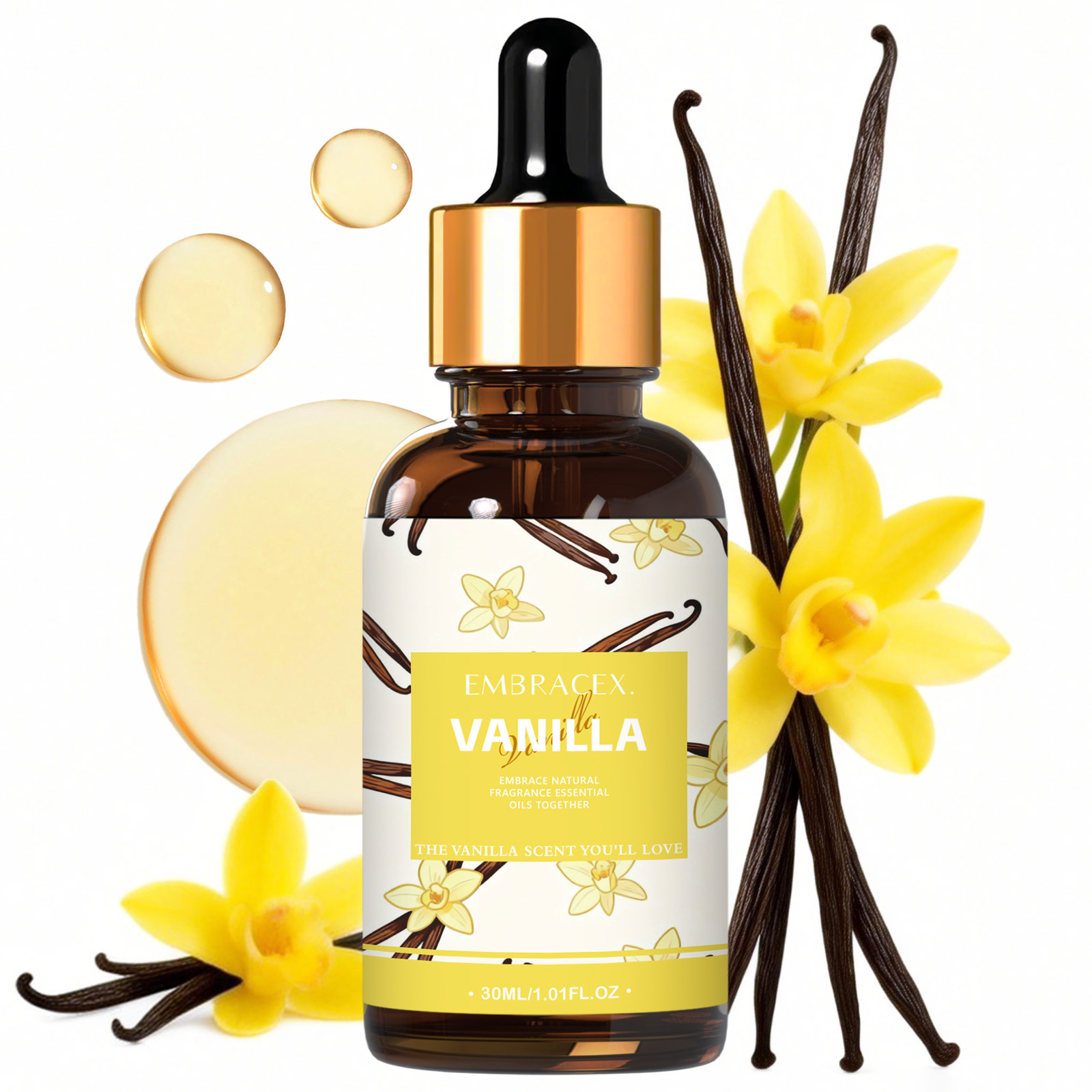 30 ミリリットルバニラエッセンシャルオイルディフューザーキ - Essential Oil Blend のレビューと価格