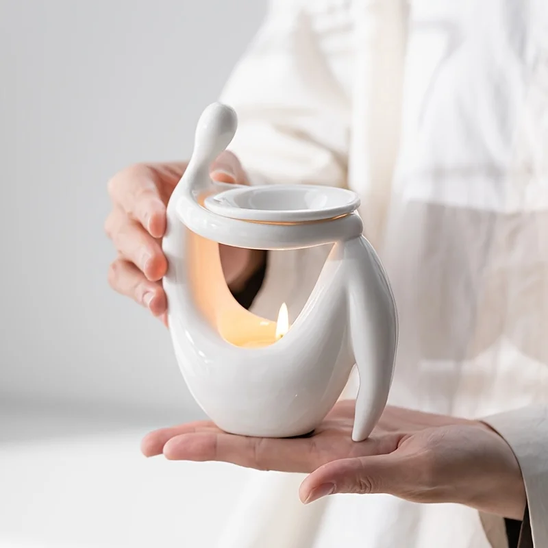 セラミック製インセンスバーナー、人体型エッセンシャルオイルキ - Home Fragrance Oils For Oil Burners のレビューと価格