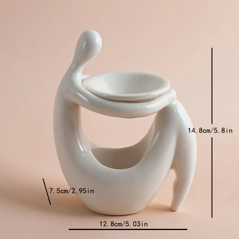 セラミック製インセンスバーナー、人体型エッセンシャルオイルキ - Home Fragrance Oils For Oil Burners のレビューと価格