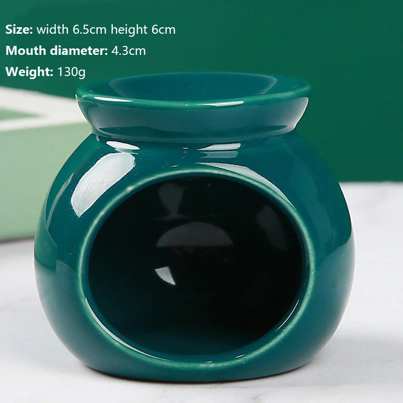 磁器アロマバーナーエッセンシャルオイル炉ミニキャンドルホルダ - Home Fragrance Oils For Oil Burners のレビューと価格