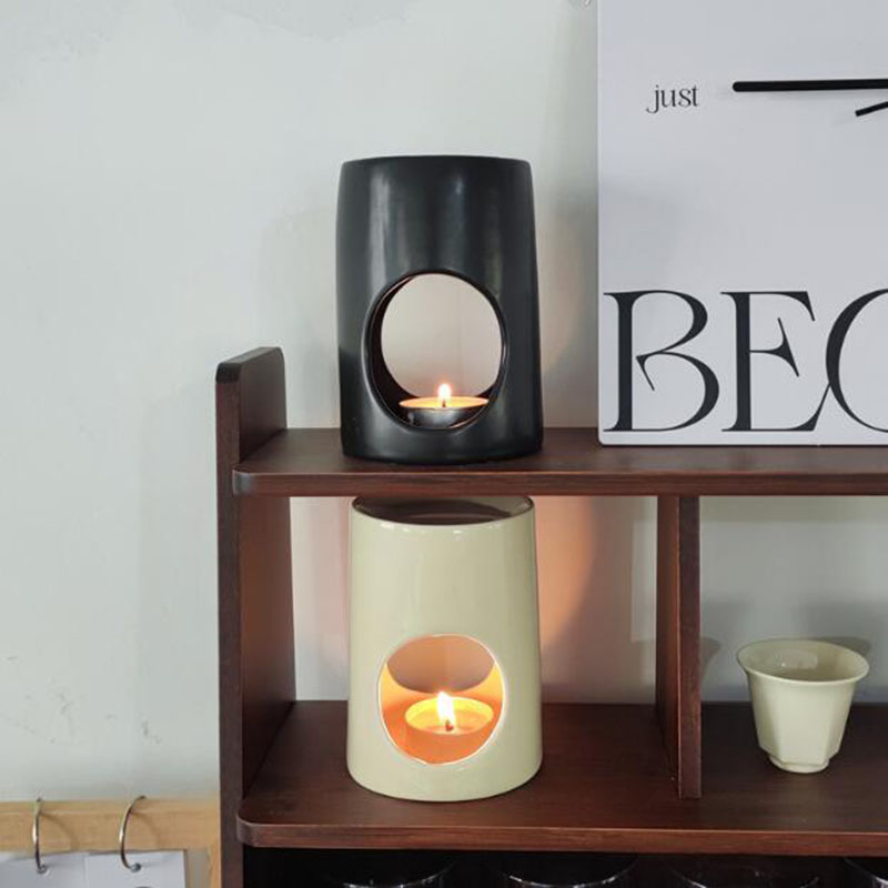 ピュアカラーシリンダー付きクリエイティブキャンドルホルダー, - Home Fragrance Oils For Oil Burners のレビューと価格