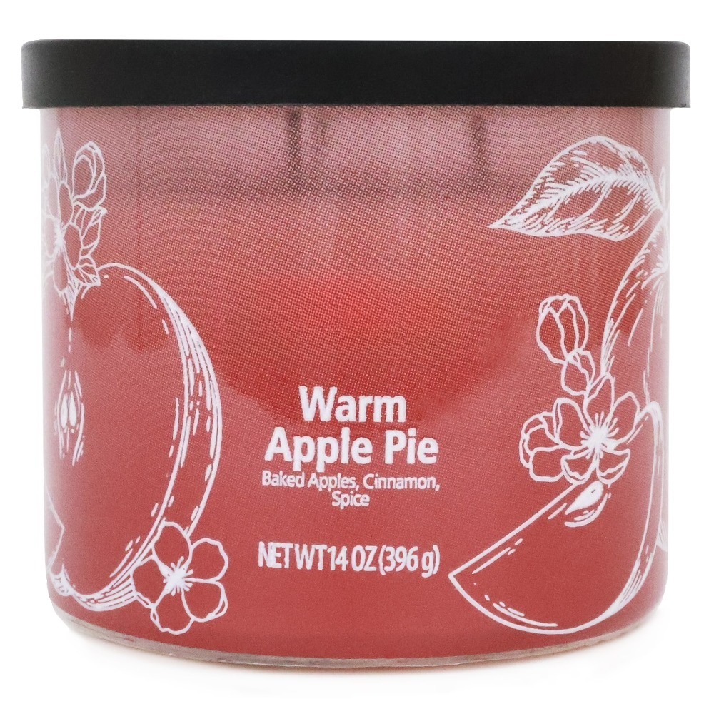 温かいアップルパイの香りのキャンドル、オンブレラップデザイン - Home Fragrance Scented Candle のレビューと価格