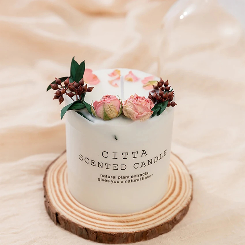 木製ホルダー付きの森シリーズの香りのキャンドル,4つのフレグ - Home Fragrance Scented Candle のレビューと価格