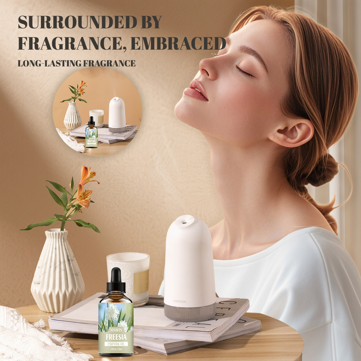 NIVAVIN 30ml/60ml/100ml フリージア  - Home Fragrance Co のレビューと価格