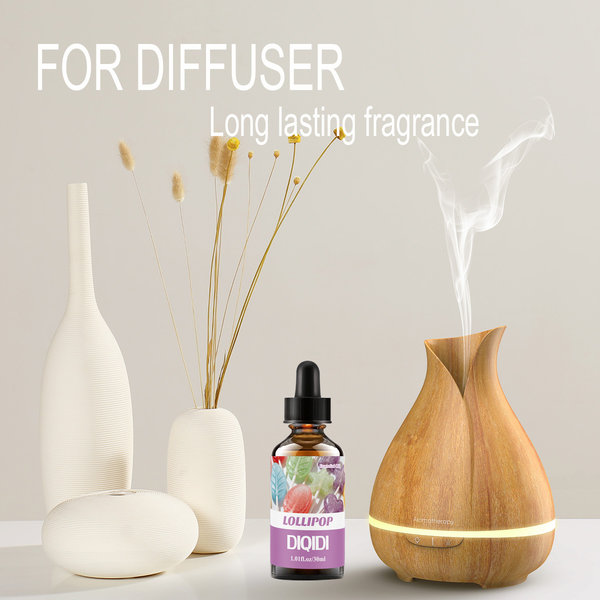 30ml ロリポップエッセンシャルオイル、クリスマスキャンデ - Home Fragrance Co のレビューと価格