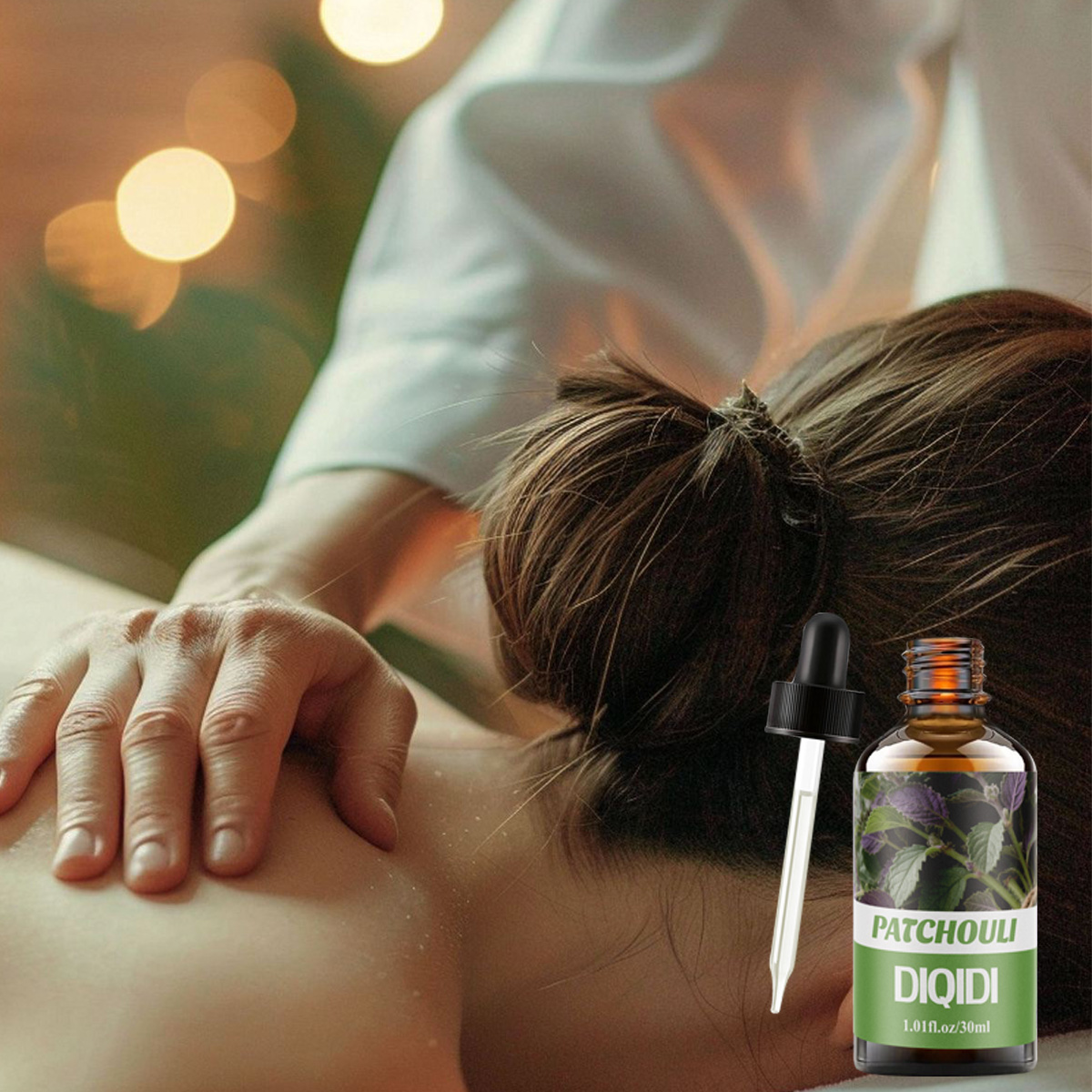 パチュリ精油、植物精油、顔、体のケア、ホームフレグランス、ア - Home Fragrance Co のレビューと価格