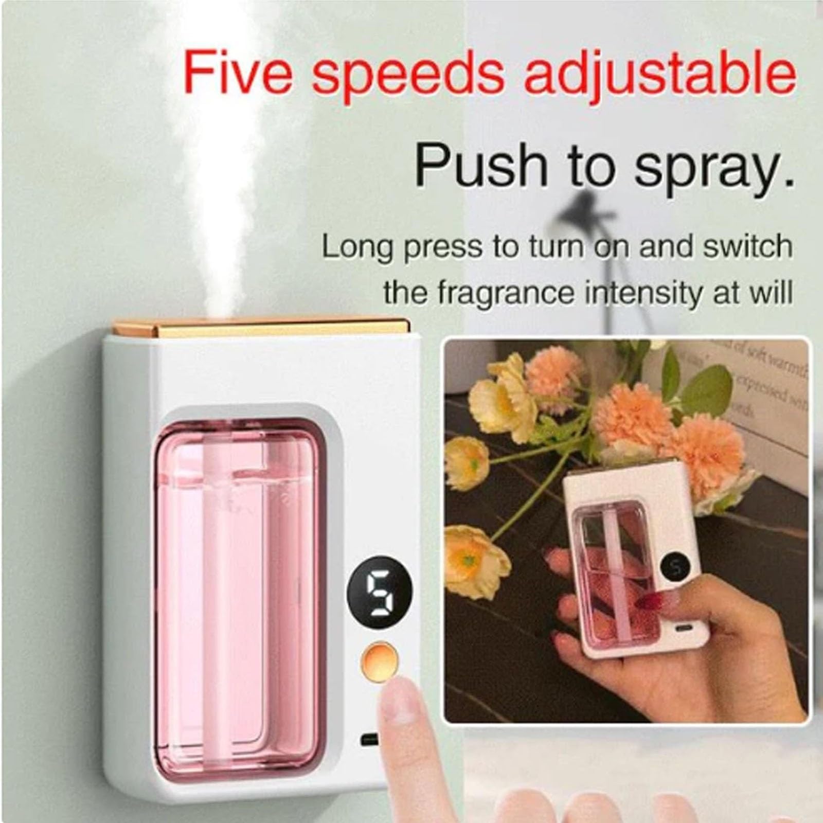 40ML 自動ホームフレグランスマシン エッセンシャルオイル - Home Fragrance Perfume のレビューと価格
