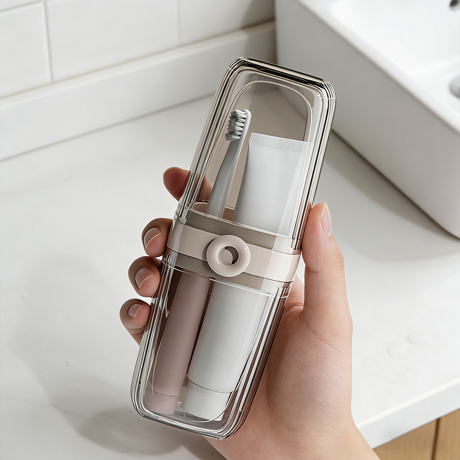 携帯用マウスウォッシュカップソープボックス、ウォッシュカップ - Home Fragrance Types のレビューと価格