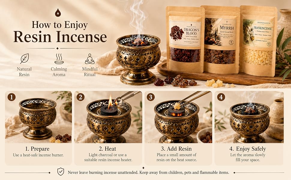 天然樹脂香 多種類 フランキンセンス ミルラ ベンゾイン ド - Home Fragrance Types のレビューと価格