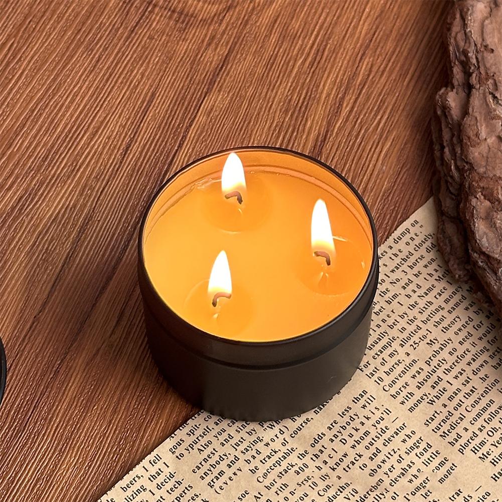 緊急キャンドル 36 時間 3 芯長持ちする蜜蝋サバイバルキ - Beeswax Taper Candle のレビューと価格