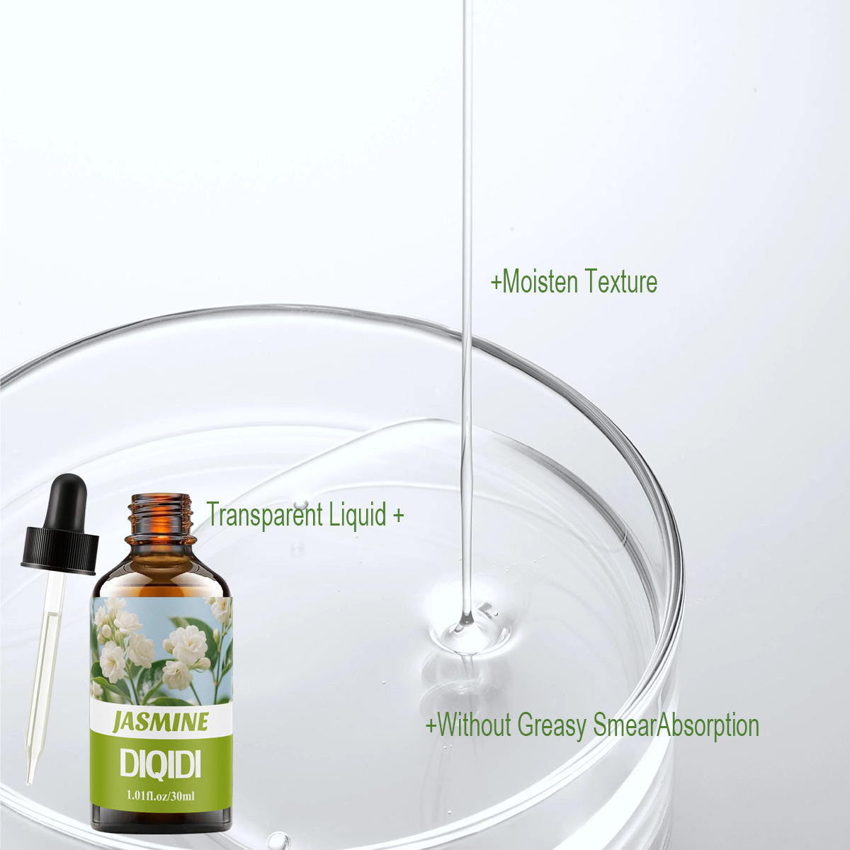 ジャスミン精油、持続性のあるフローラルの香り、スキンケア、バ - Home Fragrance Co のレビューと価格